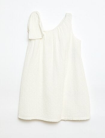 Vestido godê de alças liso