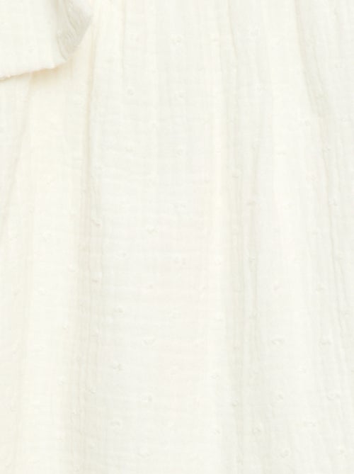 Vestido godê de alças liso - Kiabi