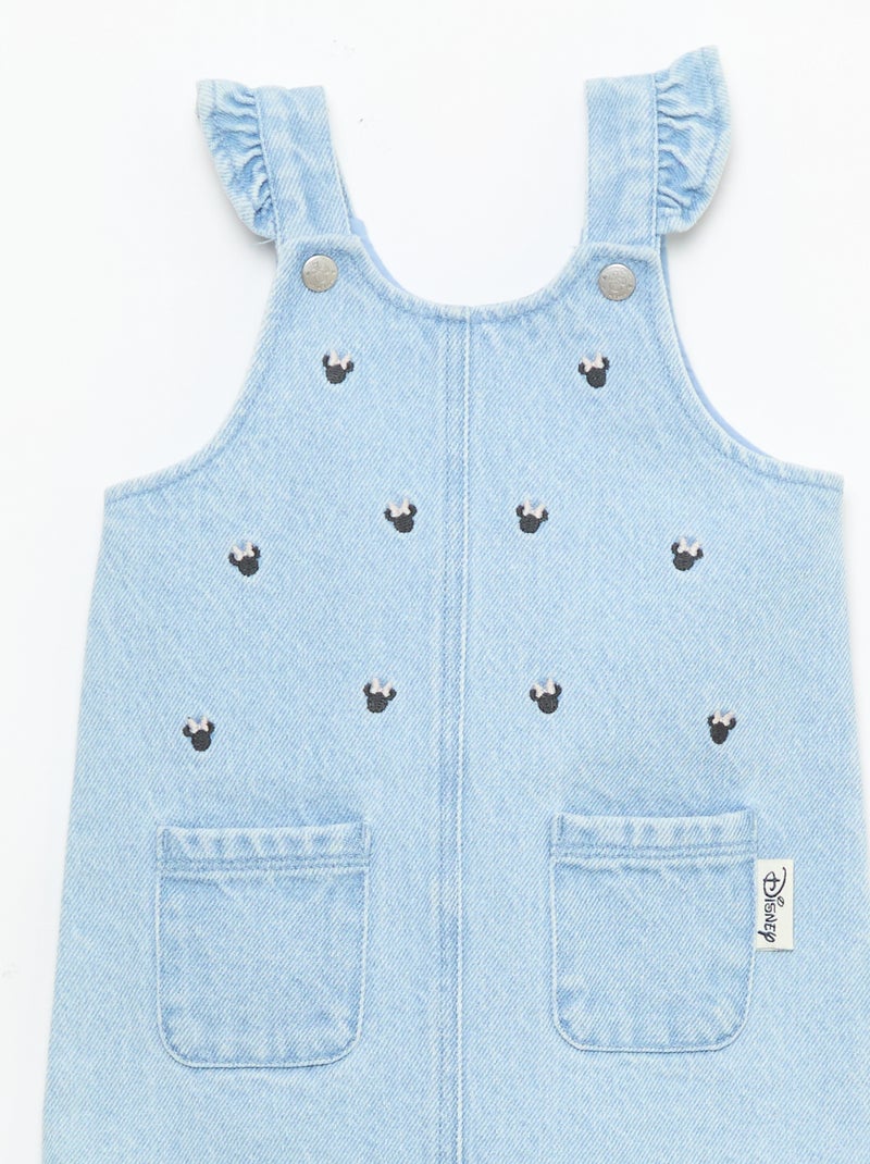 Vestido jardineira 'Minnie' 'Disney' Azul - Kiabi