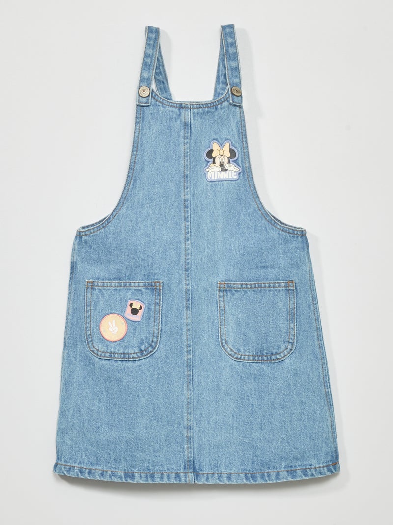 Vestido-jardineiras 'Minnie' AZUL - Kiabi