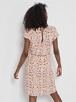 Vestido 'JDY' com estampado 'flores' - Kiabi