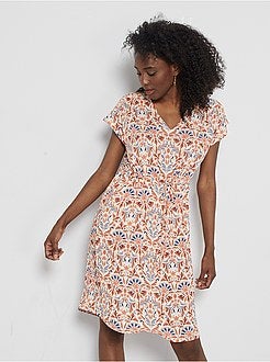 Vestido 'JDY' com estampado 'flores' - Kiabi