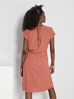 Vestido 'JDY' com estampado 'pontilhado' - Kiabi