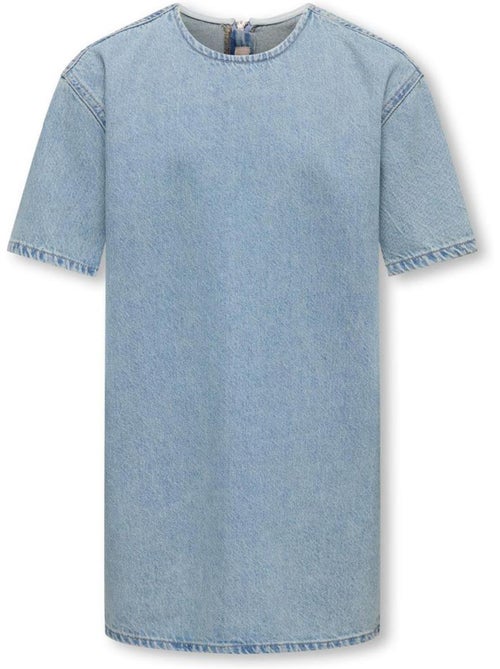 Vestido Jeans Azul Menina Kids ONLY Barbara - Kiabi Vestido Jeans Azul Menina Kids ONLY Barbara - Kiabi