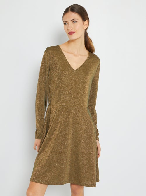 Vestido largo com brilhantes 'JDY' - Kiabi