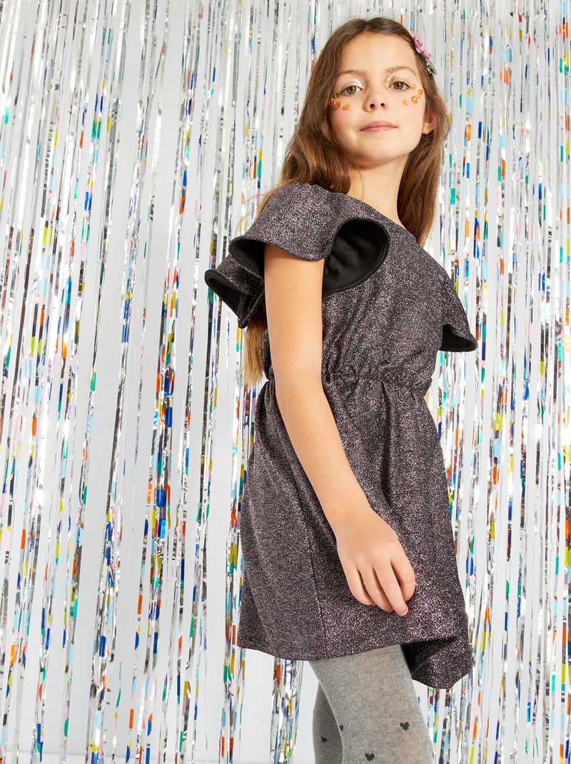 Vestido largo de malha - multicor Multicor - Kiabi