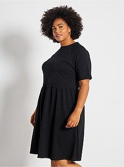 Vestido largo elástico - Kiabi