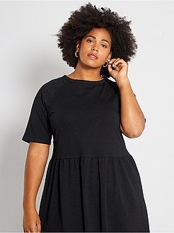 Vestido largo elástico - Kiabi