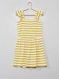 Vestido largo estampado - Kiabi