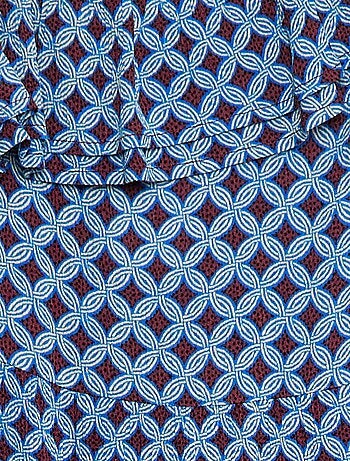 Vestido leve de alças e folhos liso