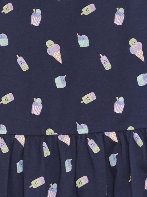 Vestido leve estampado - Kiabi