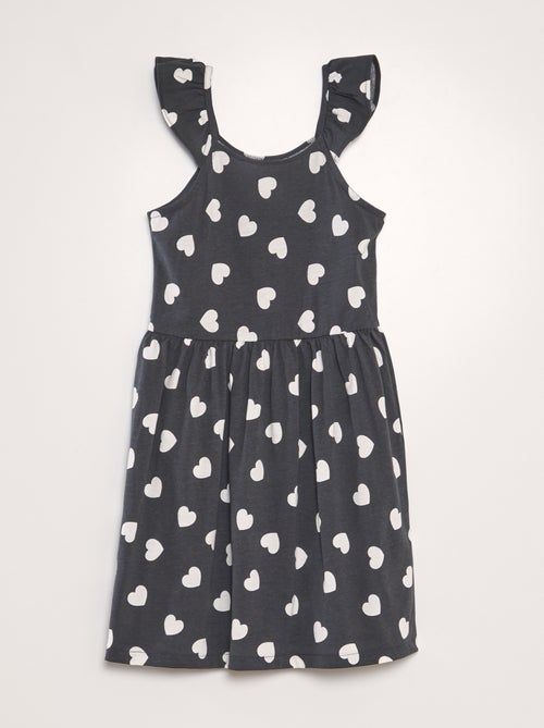 Vestido leve estampado - Kiabi