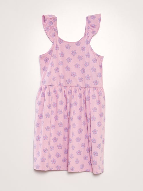 Vestido leve estampado - Kiabi