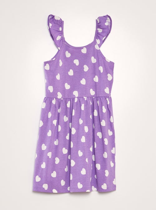 Vestido leve estampado - Kiabi