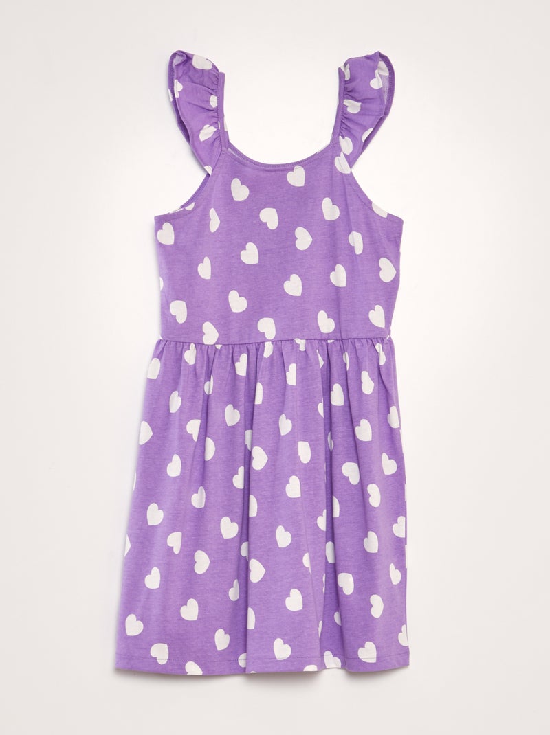 Vestido leve estampado VIOLETA - Kiabi