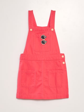 Vestido macacão com estampa