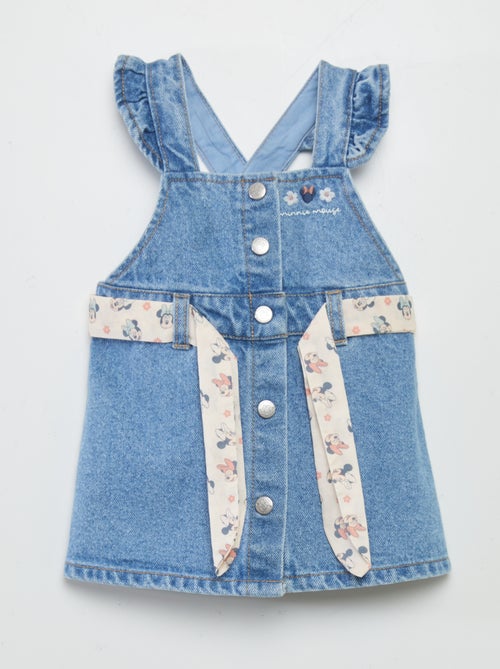 Vestido-macacão de ganga 'Minnie' da 'Disney' - Kiabi