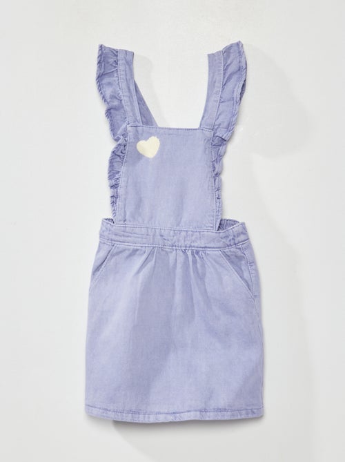 Vestido-macacão de ganga - Kiabi