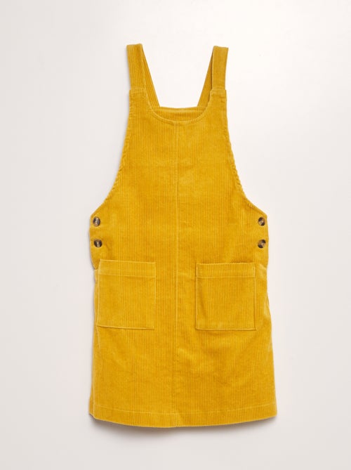 Vestido-macacão em bombazina - Kiabi