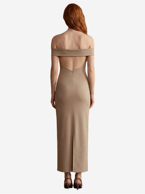 Vestido maxi bodycon ombros descobertos com racha my fashion - Kiabi Vestido maxi bodycon ombros descobertos com racha my fashion - Kiabi