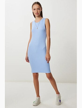Vestido maxi em modal e algodão istanbul