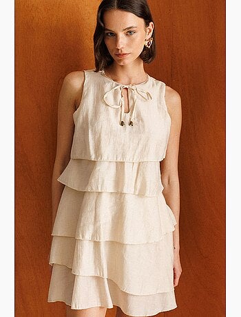 Vestido maxi feminino mixray