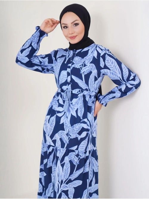 Vestido maxi floral em crepe de viscose bdart - Kiabi Vestido maxi floral em crepe de viscose bdart - Kiabi