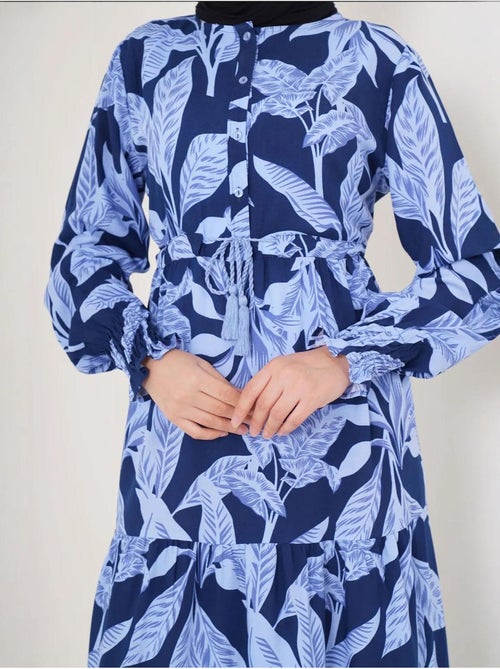 Vestido maxi floral em crepe de viscose bdart - Kiabi Vestido maxi floral em crepe de viscose bdart - Kiabi