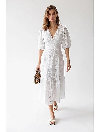 Vestido maxi mixray