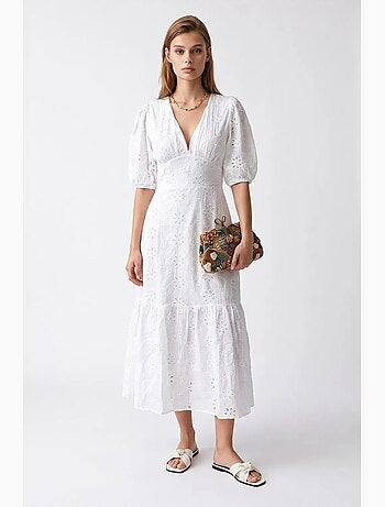 Vestido maxi mixray