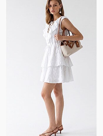 Vestido maxi mixray