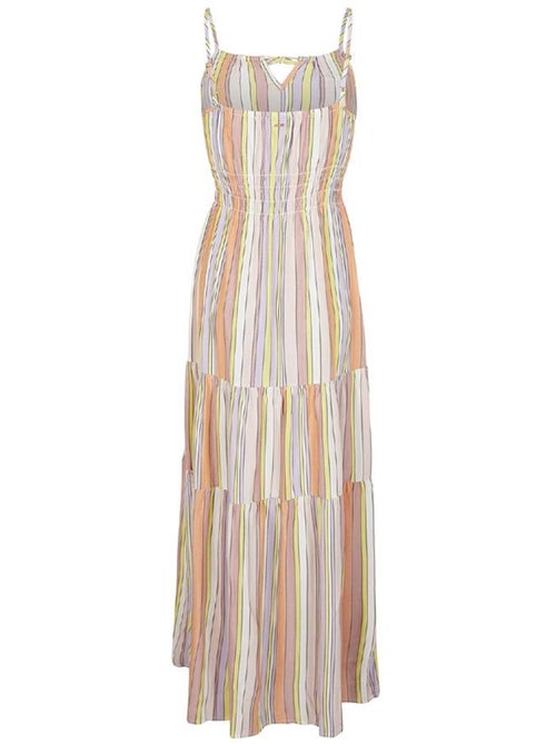 Vestido Maxi Quorra O'Neill para Mulher Amarelo/Malva - Kiabi Vestido Maxi Quorra O'Neill para Mulher Amarelo/Malva - Kiabi
