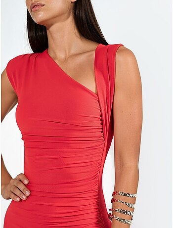 Vestido maxi sem mangas busem