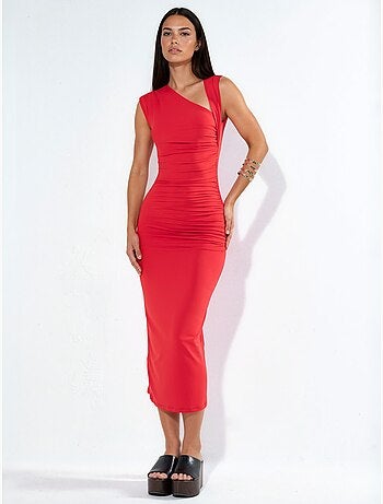 Vestido maxi sem mangas busem