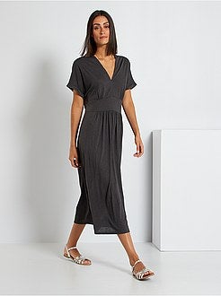 Vestido midi - Kiabi