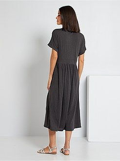 Vestido midi - Kiabi