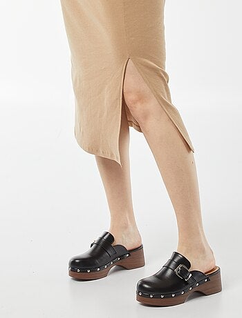Vestido midi de gravidez
