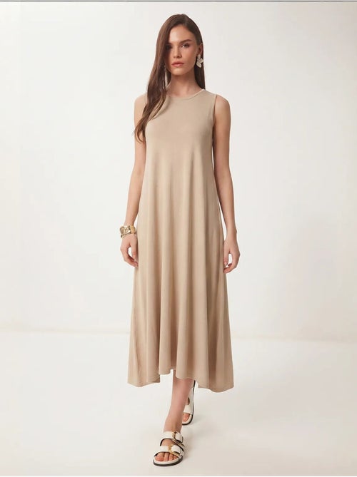 Vestido midi em linha a com bolso istanbul - Kiabi Vestido midi em linha a com bolso istanbul - Kiabi