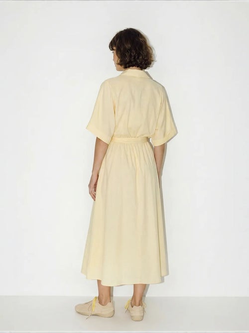 Vestido midi feminino lucci - Kiabi Vestido midi feminino lucci - Kiabi