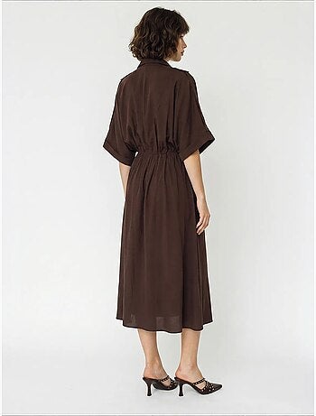 Vestido midi feminino lucci