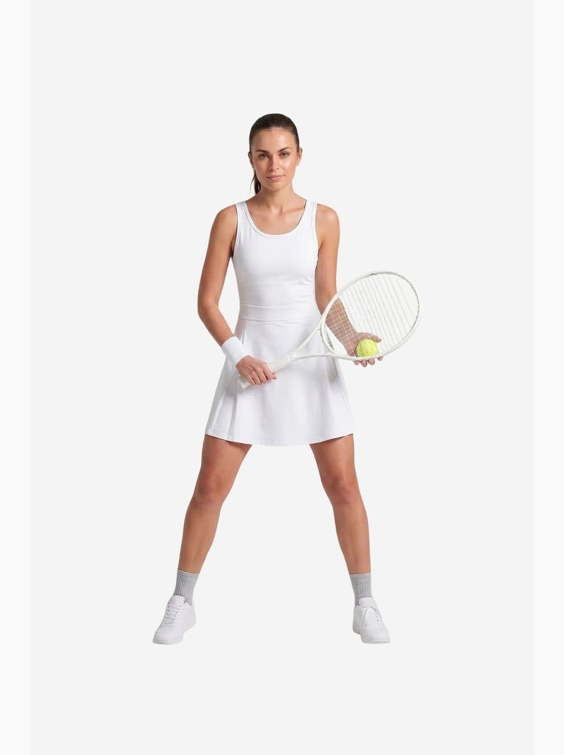 Vestido midi feminino tommy Branco - Kiabi
