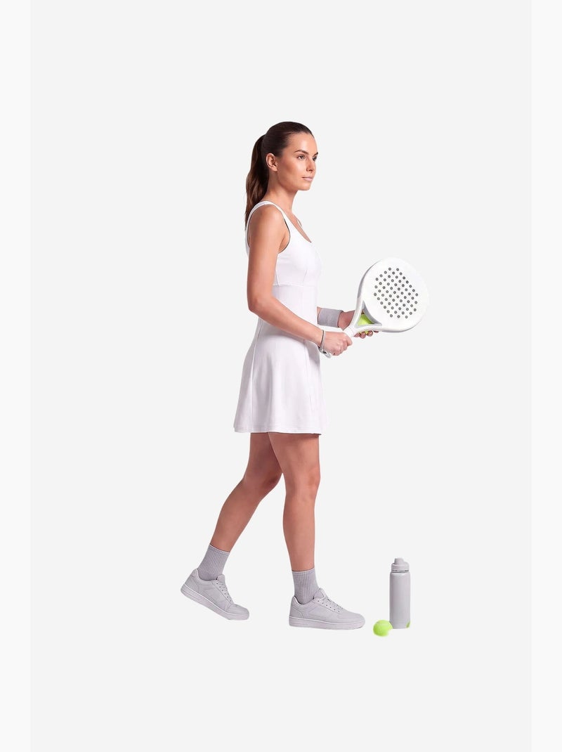 Vestido midi feminino tommy Branco - Kiabi