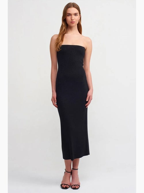 Vestido midi justo sem alças dilvin - Kiabi Vestido midi justo sem alças dilvin - Kiabi