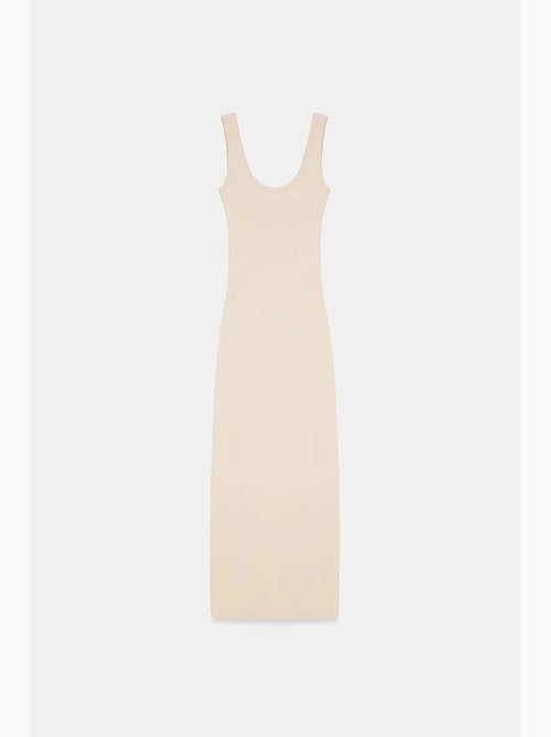 Vestido midi justo sem mangas dilvin - Kiabi Vestido midi justo sem mangas dilvin - Kiabi