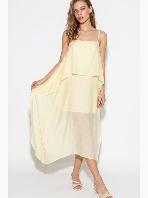 Vestido midi lucci - Kiabi