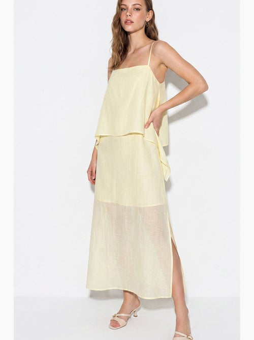 Vestido midi lucci - Kiabi