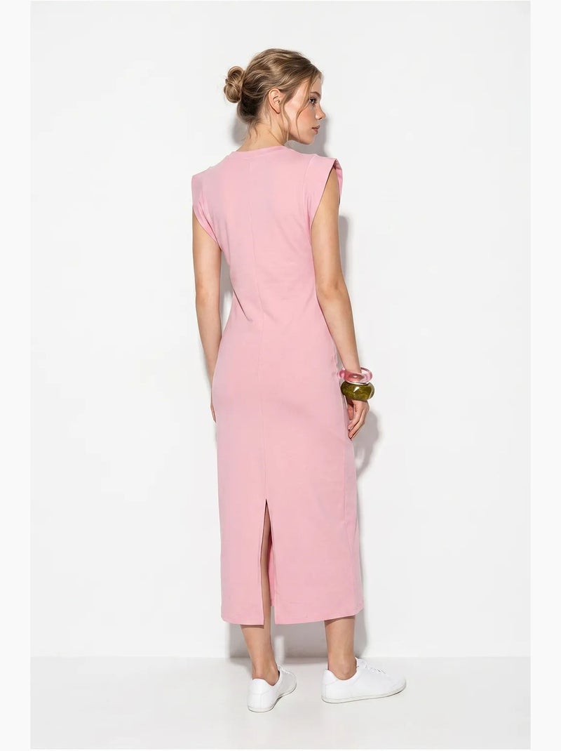 Vestido midi lucci Rosa-claro - Kiabi