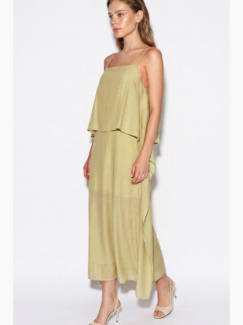 Vestido midi lucci - Kiabi