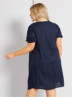 Vestido midi soltinho - Kiabi