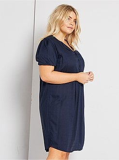 Vestido midi soltinho - Kiabi